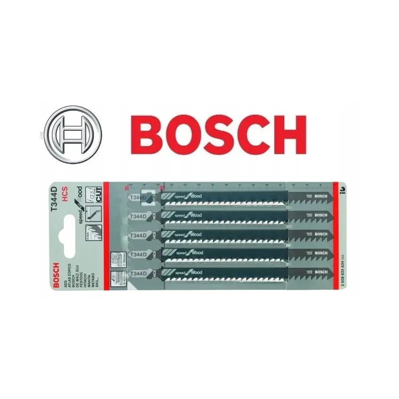 Lâmina de serra vertical T 344 D 2608633A34 Bosch