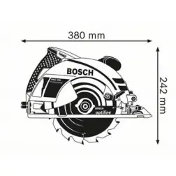Serra Circular GKS 190 0601623000 Bosch Bosch