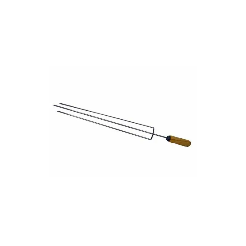 Espeto "W" 66cm para Barbecue e Churrasqueira Valpec