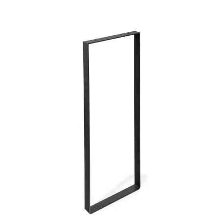 Pé Estilo Industrial em Aço Preto 800x300x40mm Rei Rei