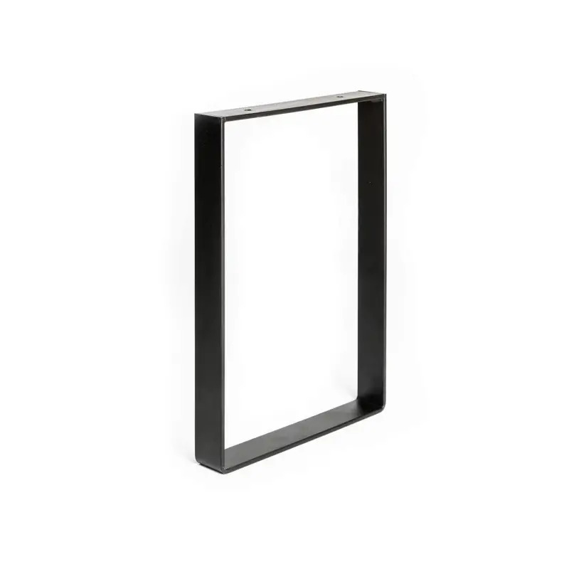 Pé Estilo Industrial em Aço Preto 350x250x40mm Rei Pé Estilo Industrial em Aço Preto 350x250x40mm Rei