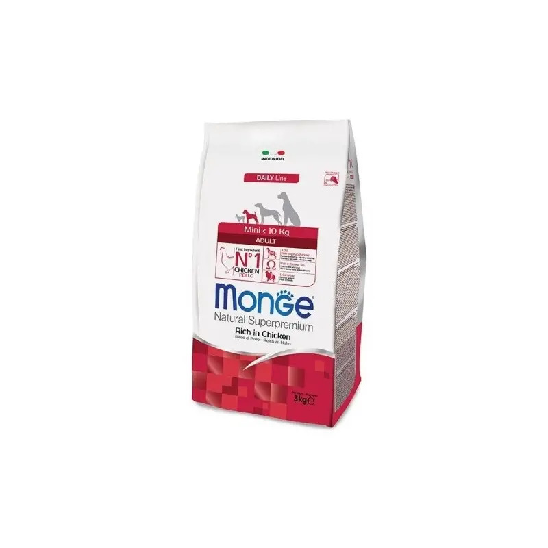 Ração Seca para Cão Mini Adult Dog Daily Line 3Kg Monge