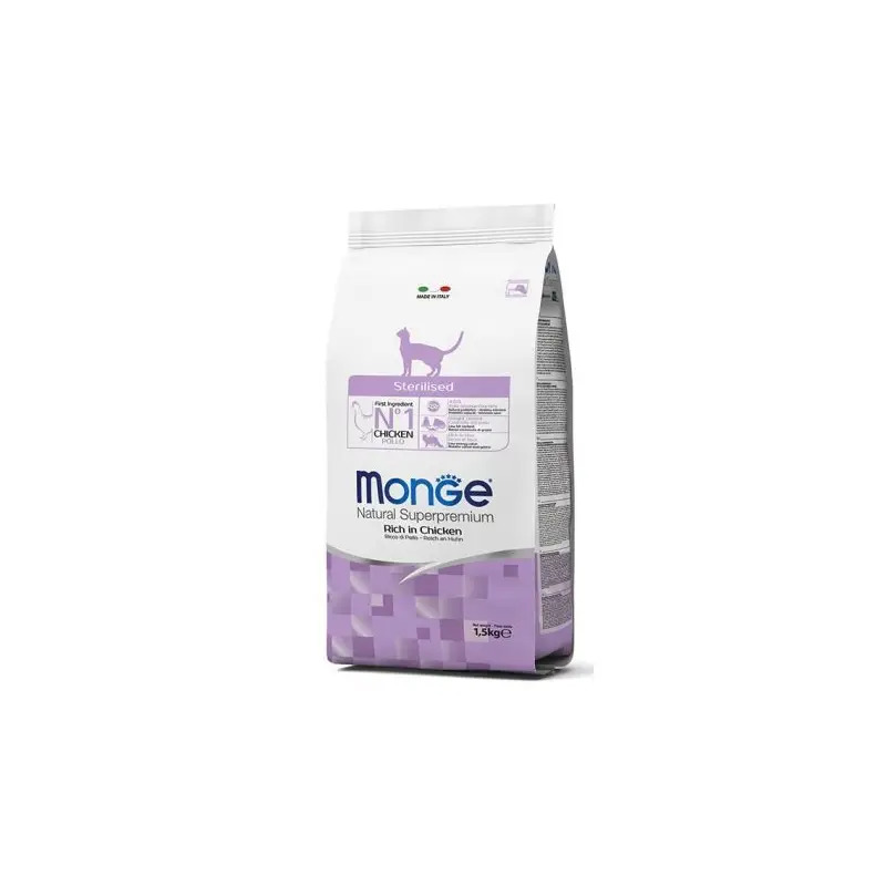 Ração Seca para Gato Esterilizado 1,5kg Monge