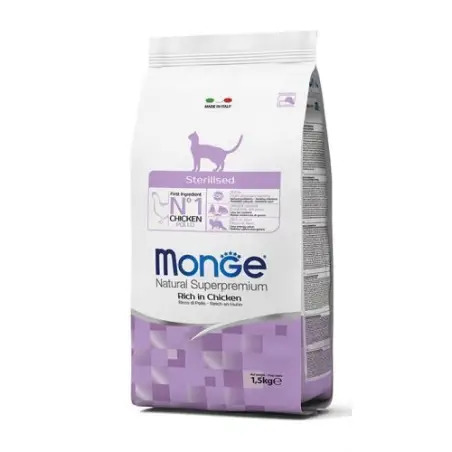 Ração Seca para Gato Esterilizado 1,5kg Monge Monge