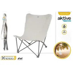 Cadeira de Praia 78x76x91,5cm Dobrável 62638 Aktive Aktive