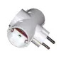 Ficha Tripla com Terra em "T" 16A 250V 6343 Cyllux