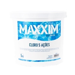 Cloro 5 Ações Granulado 5Kg Maxxim - 1670010026