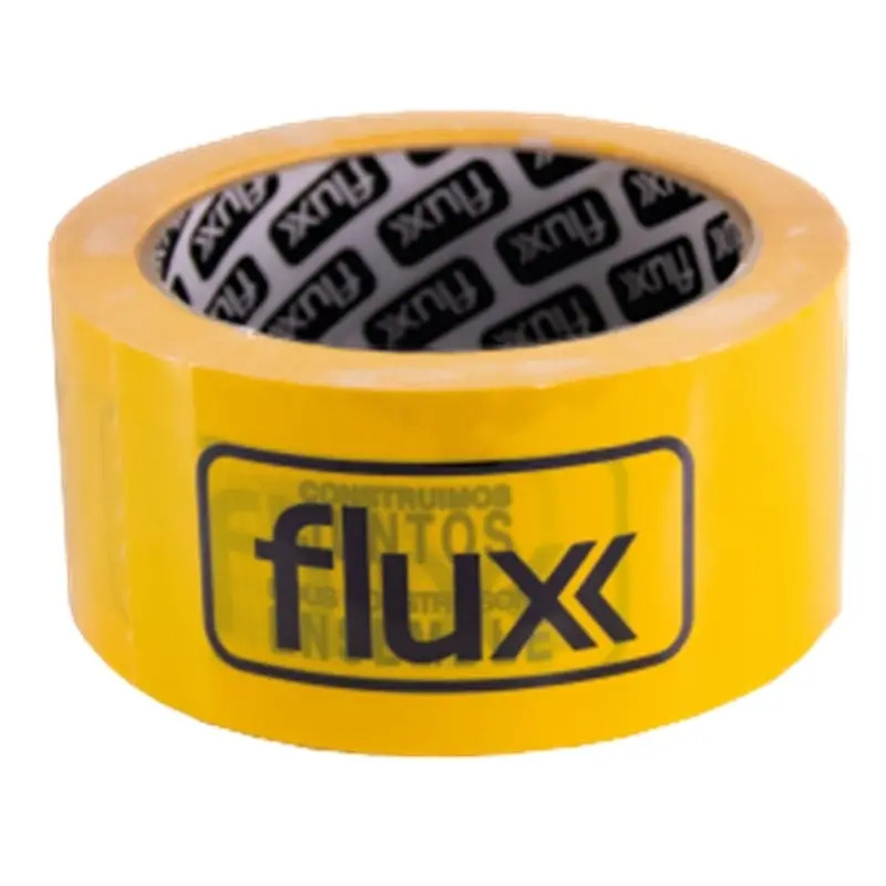 Fita Adesiva Amarela 48mm 66m Flux