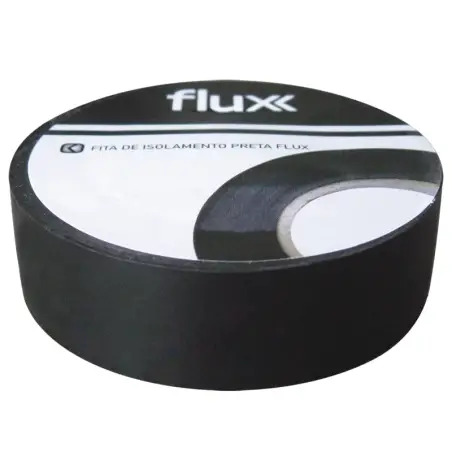 Fita Isoladora Preta 38mm 15mt Flux Flux