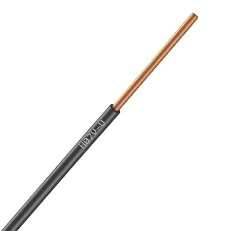 Fio U H07V 1x2,5mm Prt 1mt Flux
