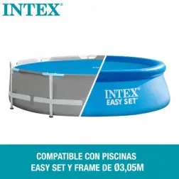 Cobertura Redonda 305cm Solar para Piscina 29021 Intex Intex