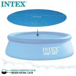 Cobertura Redonda 305cm Solar para Piscina 29021 Intex Intex