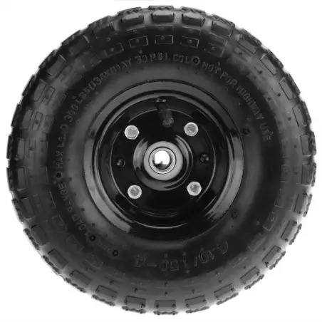 Roda Carro Armazem c/2 Rodas 250kg Flux Flux