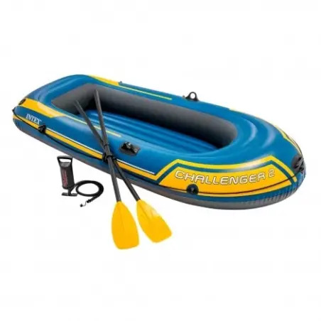 Barco Insuflável Challenger2 com 2 Remos em Alumínio 68367 Intex Intex