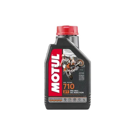 Óleo de Mistura Motor 2 Tempos 710 100% Sintetico 1lt Motul Motul