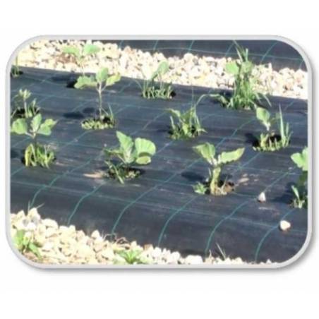 Tela para Solos 95gr/m2 H210 Preta Frebrico Frebrico