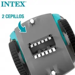 Robot Limpa Fundo de Piscina Krystal Clear ZX50 28007 Intex Intex
