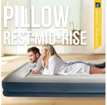 Colchão Insuflável Dura-Beam Standard Pillow Rest Mid-Rise 64118 Intex #2 - 1650080039