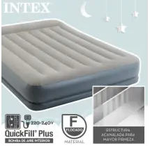 Colchão Insuflável Dura-Beam Standard Pillow Rest Mid-Rise 64118 Intex #3 - 1650080039