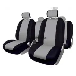 Kit de Capas para Banco Automóvel Sevilla Cinzento Linextras Linextras