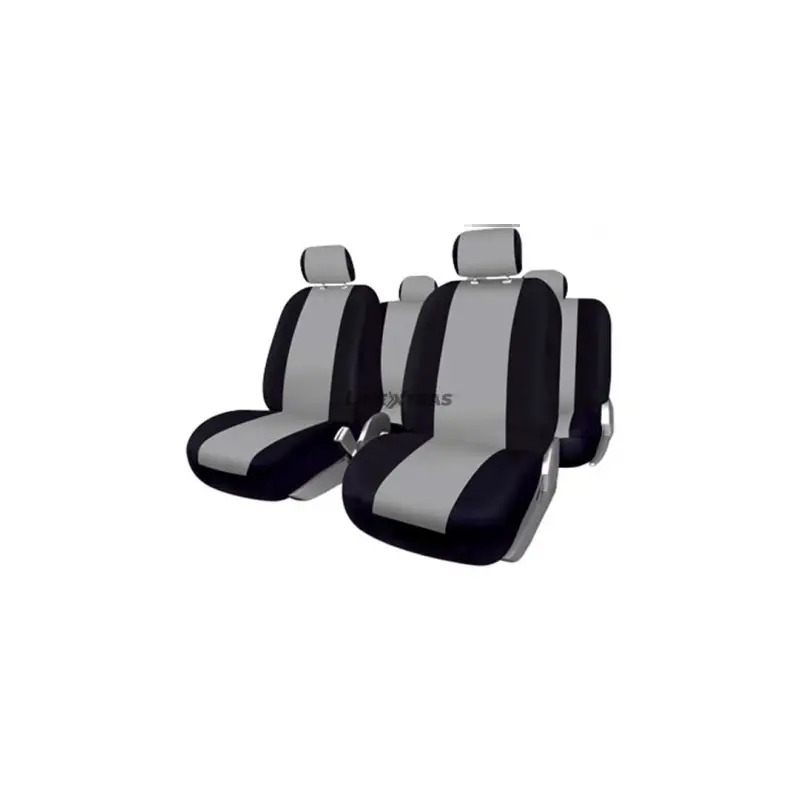 Kit de Capas para Banco Automóvel Sevilla Cinzento Linextras