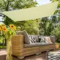 Toldo Rectangular Creme em Poliéster 300x200cm 61018 Aktive Toldo Rectangular Creme em Poliéster 300x200cm 61018 Aktive