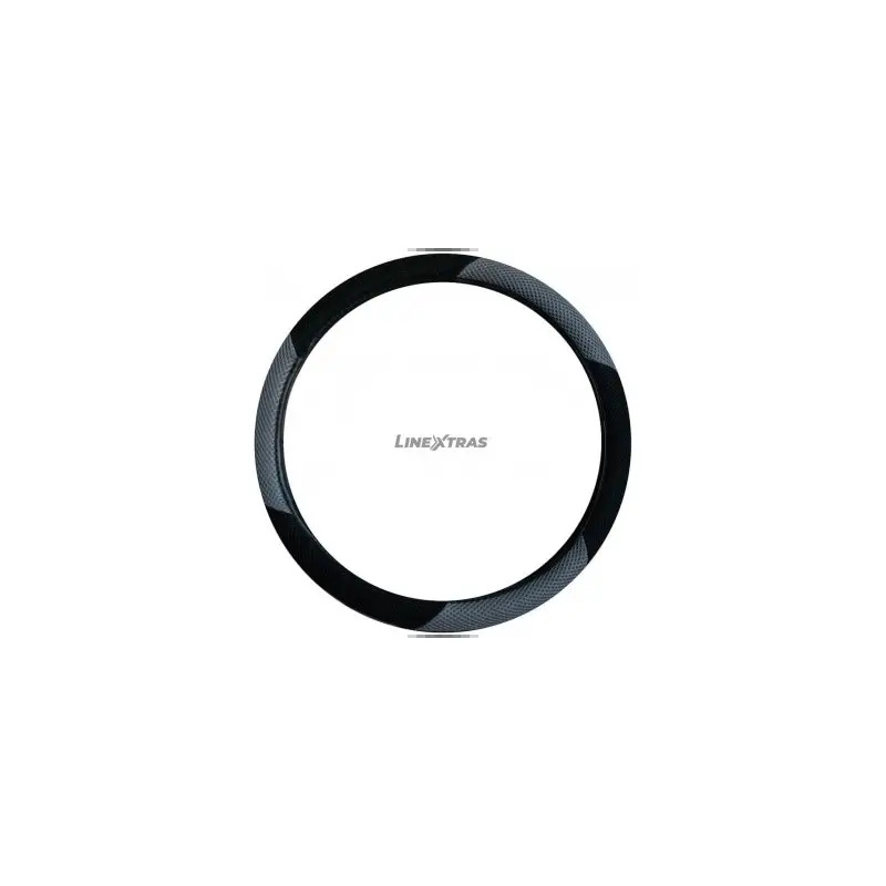 Cobertura para Volante Preta e Cinza 37-39cm 03.00292 Auchan