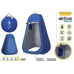 Tenda de Praia em Poliéster 120x120x190cm 62162 Aktive Aktive