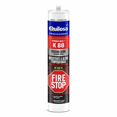Silicone Alta Temperatura 325ºC K-88 310ml Quilosa Quilosa