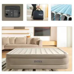 Colchão Insuflável Aire Queen Ultra Plush 64428 Intex Intex