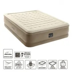 Colchão Insuflável Aire Queen Ultra Plush 64428 Intex Intex