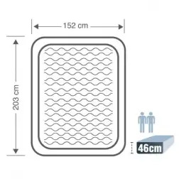 Colchão Insuflável Aire Queen Ultra Plush 64428 Intex Intex