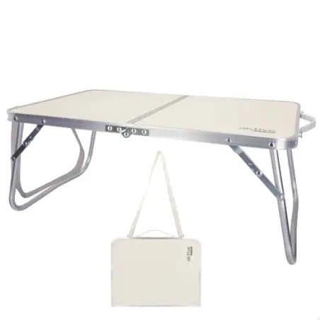 Mesa de Campismo Dobrável Branca 60x40x26cm 52812 Aktive Aktive