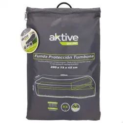Capa de Proteção em Poliéster para Espreguiçadeira 200x75x45cm 61503 Aktive Aktive