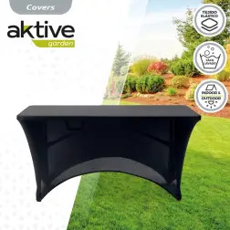 Capa de Proteção em Poliéster para Mesa de Jardim 122x61x76cm 61545 Aktive Aktive