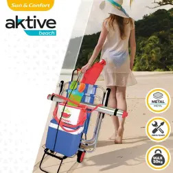 Carro Multiusos Dobrável Suporta 50kg 62132 Aktive Aktive