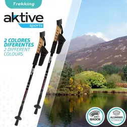 Bastões de Caminhada Azuis Pack 2un 52820 Aktive Aktive