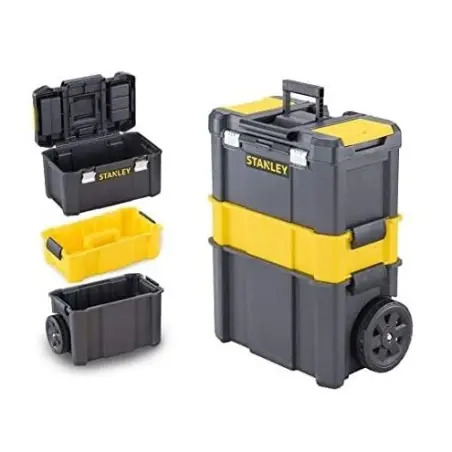 Oficina Móvel Essential 3em1 com Fechos Metálicos STST1-80151 Stanley Stanley
