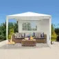 Toldo em Poliéster 270x270x255cm com 2 Laterais 61049 Aktive