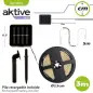 Tiras Led Solares Autoadesivas 4mt para Jardim 61543 Aktive Tiras Led Solares Autoadesivas 4mt para Jardim 61543 Aktive