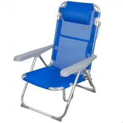 Cadeira Alta Dobrável Multifunções em Aluminio 48x60x90cm 62635 Aktive Aktive