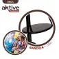 Barbecue Metálico Redondo com 2 Rodas 42x76,5cm 52802 Aktive Barbecue Metálico Redondo com 2 Rodas 42x76,5cm 52802 Aktive