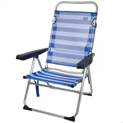 Cadeira Alta Multifunções Dobrável em Aluminio 48x57x99cm 62635 Aktive Aktive
