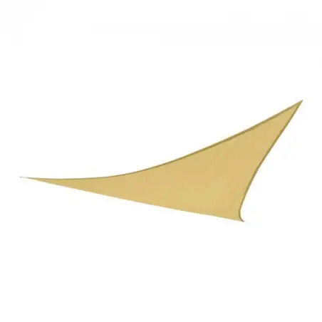 Toldo em Poliéster Triangular Bege UV50 360x360cm 61015 Aktive Aktive