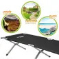 Cama de Campismo Dobrável para 1 Pessoa 190x64x42cm 52991 Aktive Cama de Campismo Dobrável para 1 Pessoa 190x64x42cm 52991 Aktive