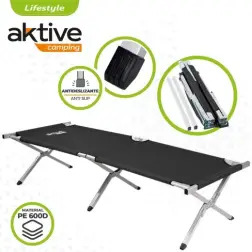 Cama de Campismo Dobrável para 1 Pessoa 190x64x42cm 52991 Aktive Aktive