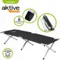 Cama de Campismo Dobrável para 1 Pessoa 190x64x42cm 52991 Aktive Cama de Campismo Dobrável para 1 Pessoa 190x64x42cm 52991 Aktive