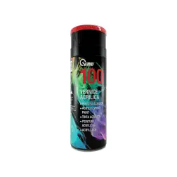 Tinta Spray Acrílica Preto Brilhante 400ml 9005 VMD VMD