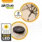 Guarda-Sol 300cm com Estrutura em Alumínio e Luzes Led 61058 Aktive Guarda-Sol 300cm com Estrutura em Alumínio e Luzes Led 61058 Aktive
