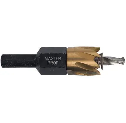 Fresa Perfuradora TIN 25mm Master-Prof Master-Prof